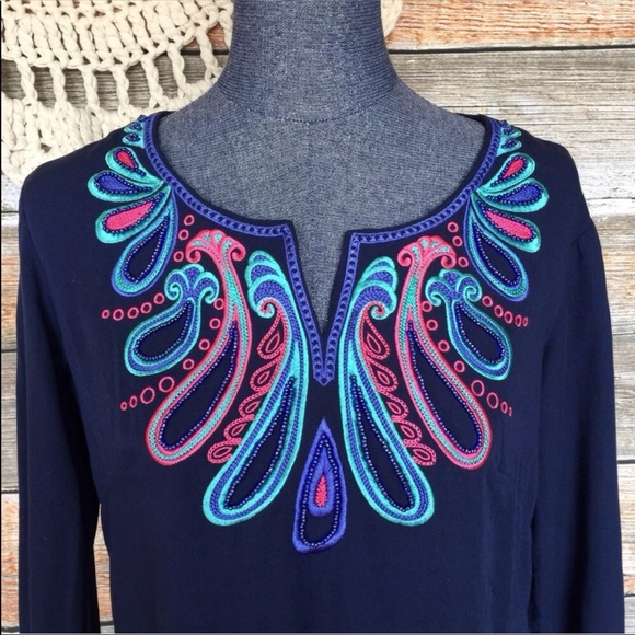 Lily Pulitzer Charlotte Tunic Top - Picture 4 of 6